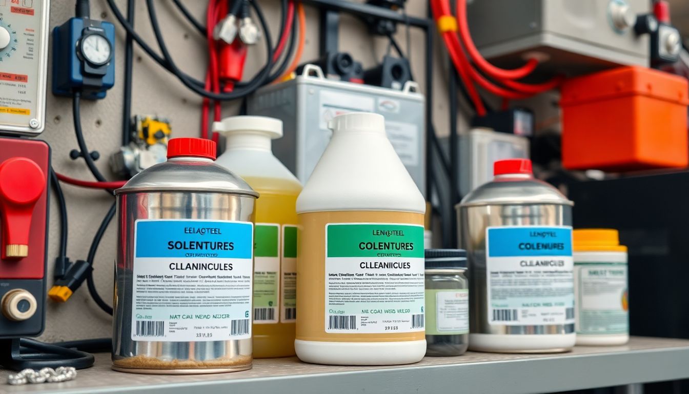Solventes para Limpieza de Equipo Electrico y Mecanico